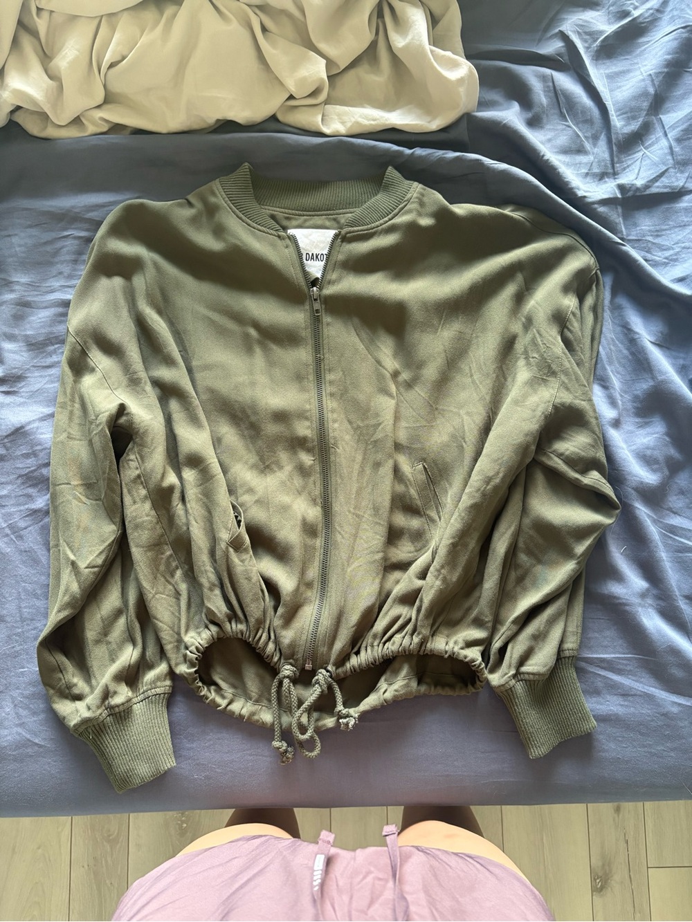 Steve Madden bb Dakota flowy bomber jacket